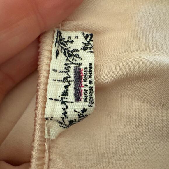 FREE PEOPLE | Intimately On the Rise Satin Lace Trim Tie Back Chemise | Medium - Picture 6 of 6